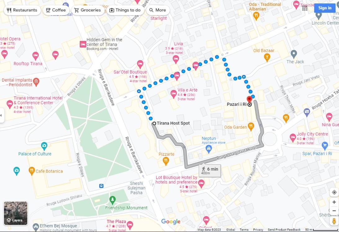 Angie'S Perfect Location Flat - Walk To Sights Tiranë Luaran gambar