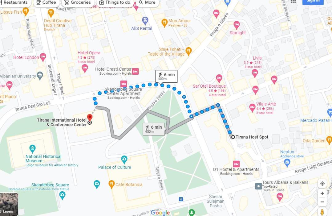Angie'S Perfect Location Flat - Walk To Sights Tiranë Luaran gambar