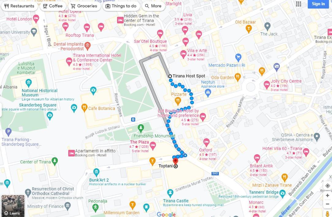 Angie'S Perfect Location Flat - Walk To Sights Tiranë Luaran gambar